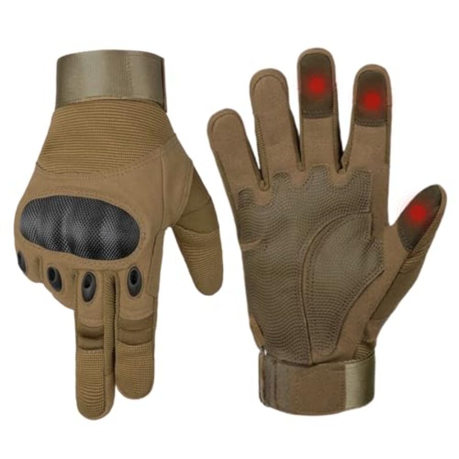 男性用ユーティリティグローブ、タッチスクリーン対応パームパッ - Cycling Gloves のレビューと価格