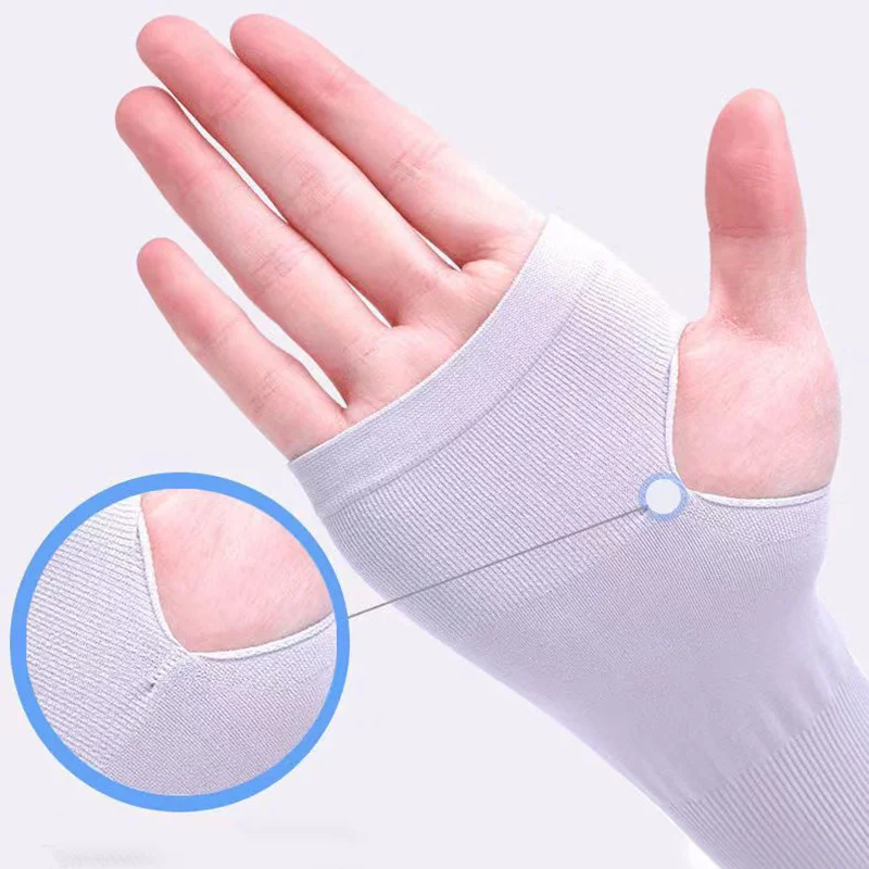 日焼け止めアイスシルクスリーブ 男女兼用 UV保護前腕カバー - Cycling Gear Women のレビューと価格