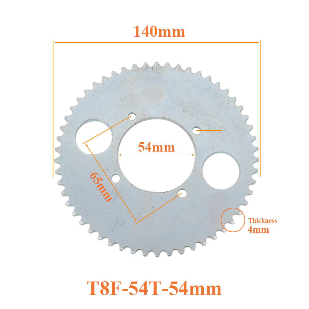 T8F 54Tチェーンプレート 54mm 54歯 リアチェー - Cycling Gear Box のレビューと価格