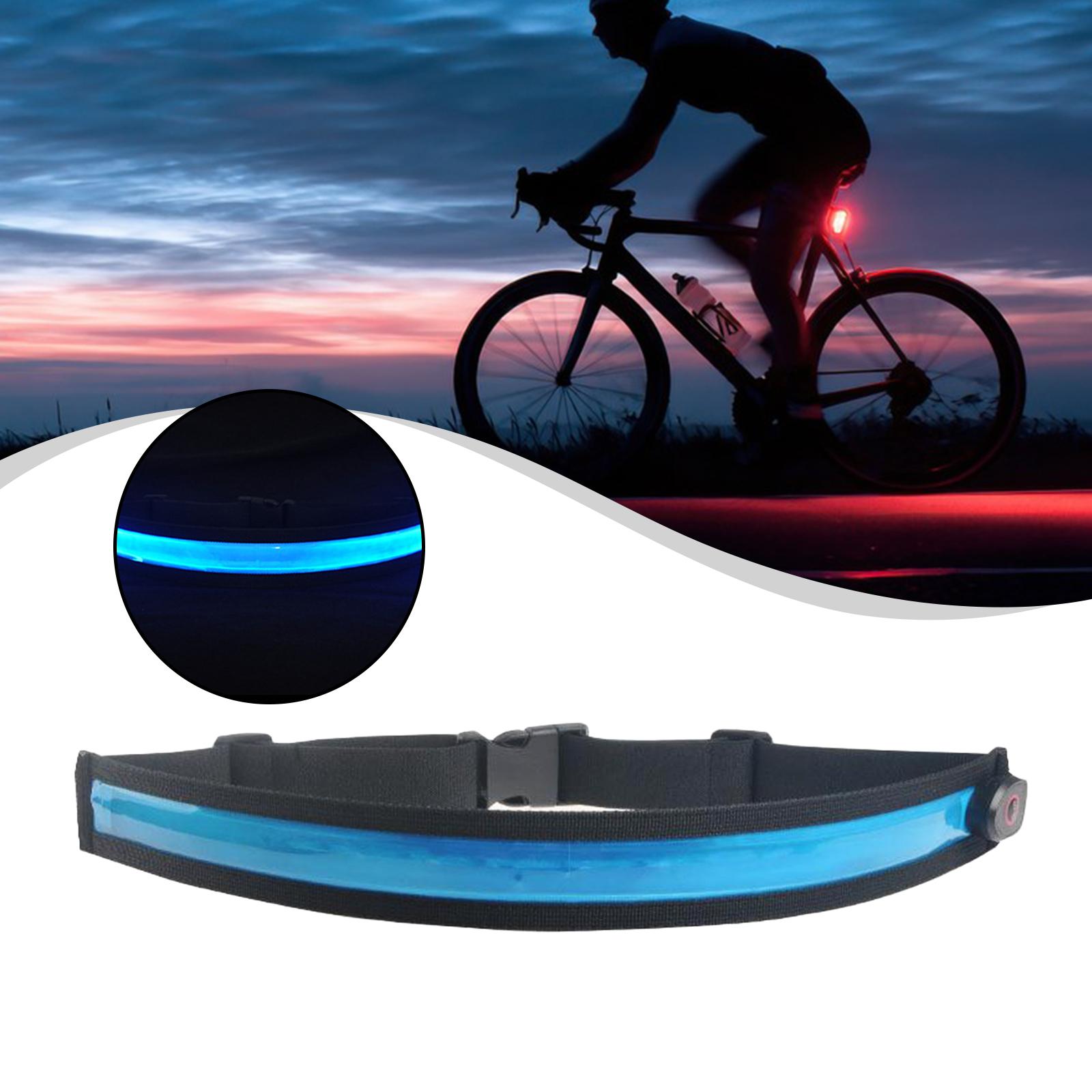 USB充電式反射ベルト、夜間のウォーキングやランニング用の高 - Cycling Visibility Gear のレビューと価格