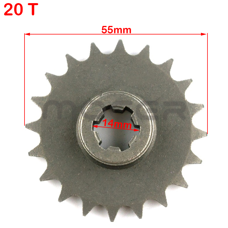 ギアボックス11t 14t 17t 20t,歯T8fフロント - Cycling Gear Box のレビューと価格