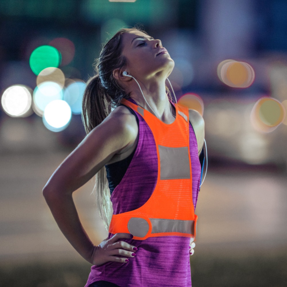 サイクリング高視認性反射ベスト 反射デザインサイクリングベス - Cycling Visibility Gear のレビューと価格