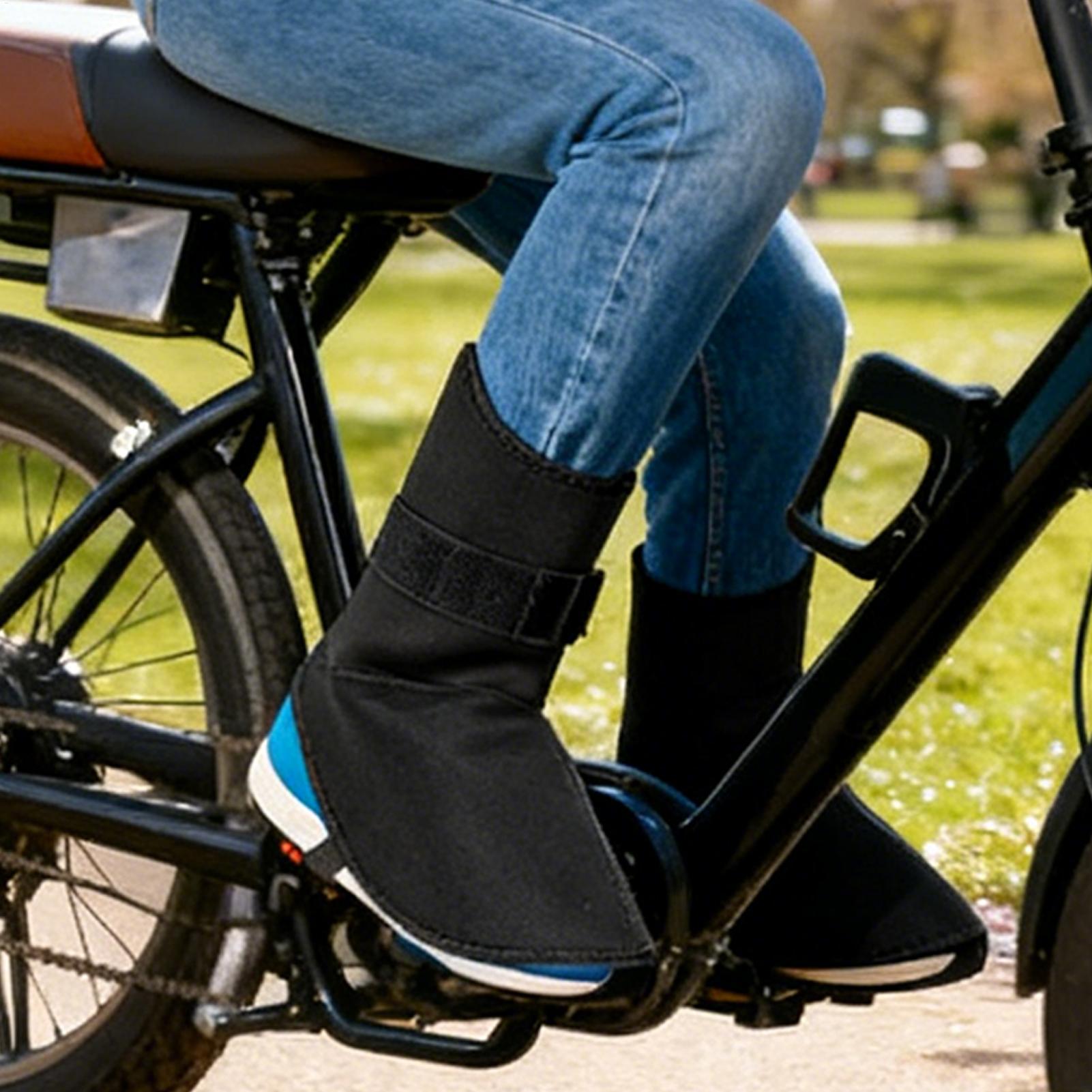 サイクリングシューズカバー 防水 暖かいフットギア シューズ - Cycling Gear Women のレビューと価格