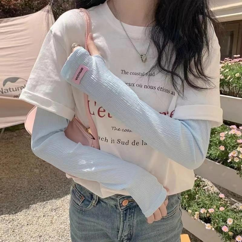 紫外線防止アームスリーブ サイクリングドライビンググローブ  - Cycling Gloves のレビューと価格