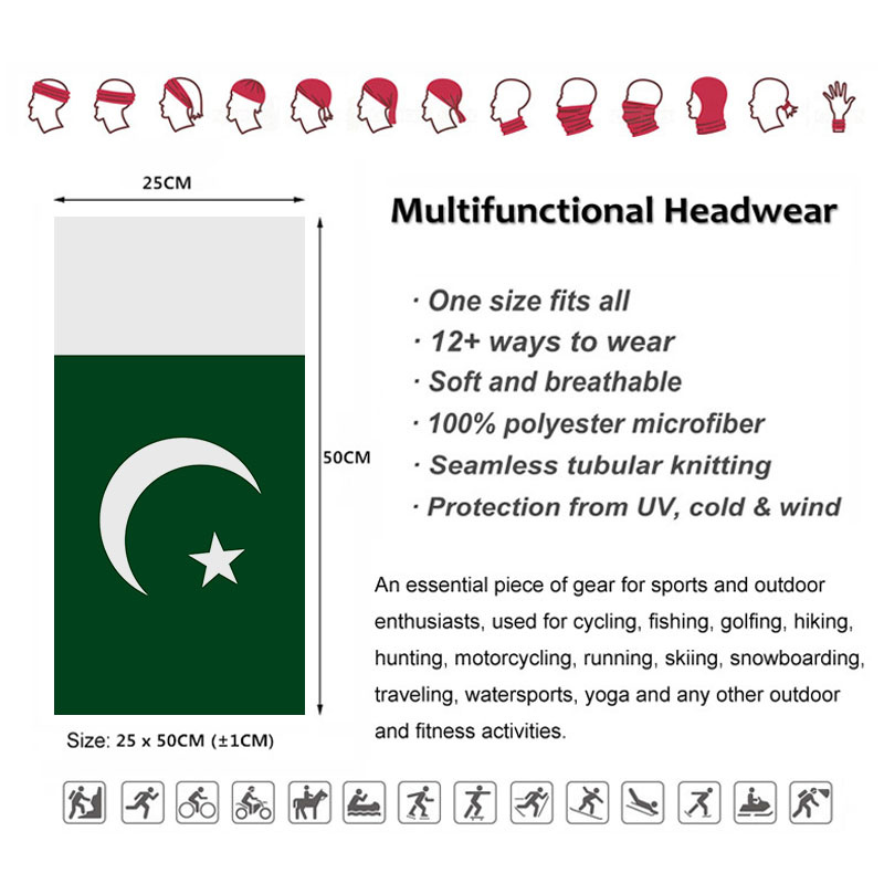 男性と女性のためのアウトドアスポーツバラクラバ、サイクリング - Cycling Gear Pakistan のレビューと価格